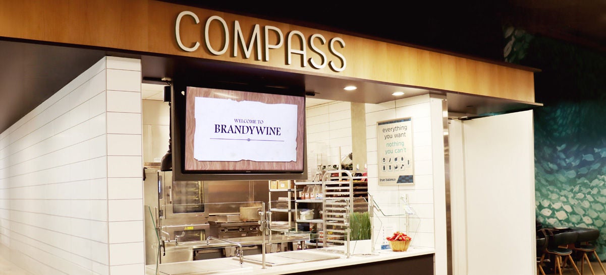 The Compass station at Brandywine.