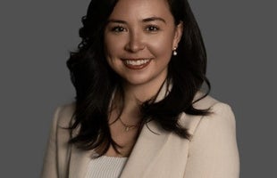 Smiling Women in Professional Outfit 