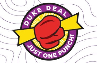 Duke Deal boxing glove