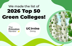 We made the list of 2026 Top 50 Green Colleges!