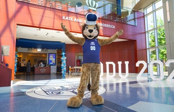 Big Blue in Broderick Dining Commons