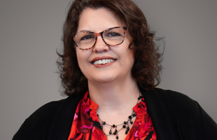 Smiling Women in Professional Outfit 