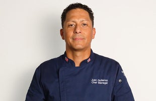 A photo of Chef Juan Jose Gutierrez